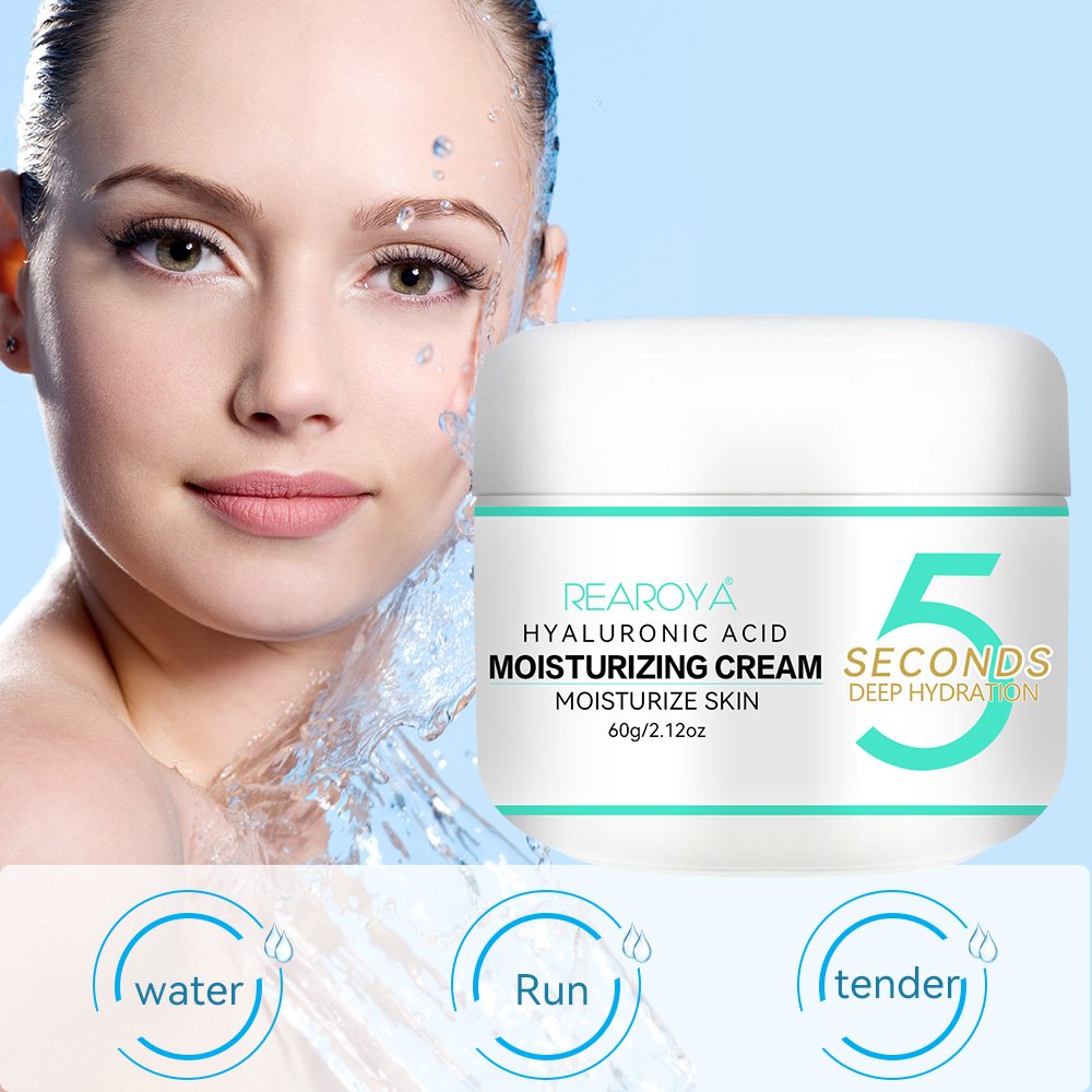 Natural Organic Face Cream Moisturizing Anti Wrinkle 5 Seconds Hyaluronic Acid Cream