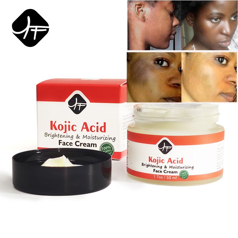 LOW MOQ Wholesale Hot Selling Natural Organic Spot banishing face serum &cream Whitening Moisturizer KOJIC ACID FACE serum Cream