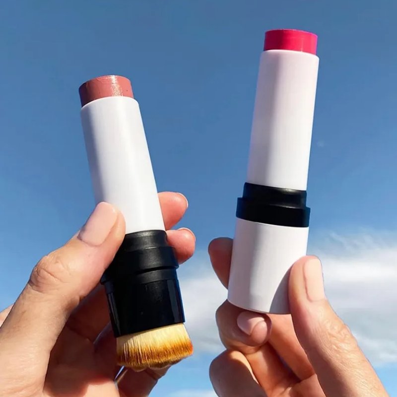 Private Label High Quality 5 Colors Cheek Natural And Organic Long Lasting Vegan Cream Blush Stick