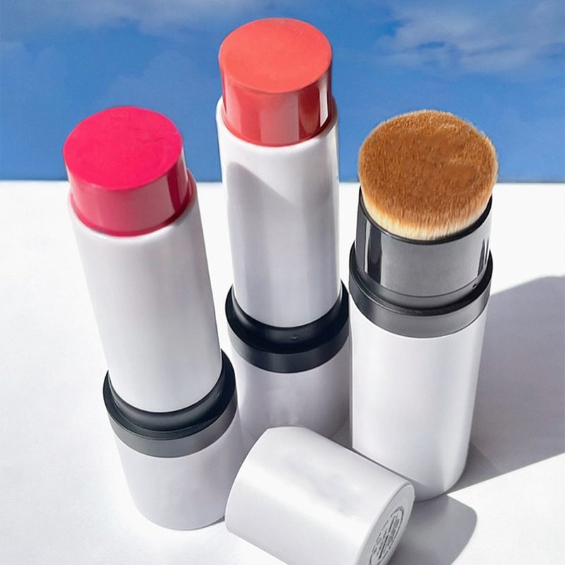 Private Label High Quality 5 Colors Cheek Natural And Organic Long Lasting Vegan Cream Blush Stick