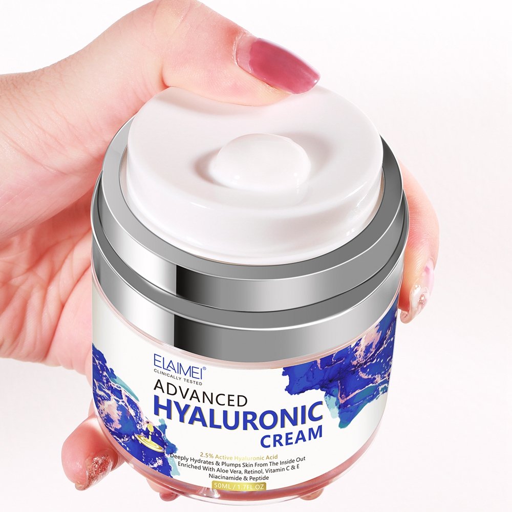 Moisturizing Facial Cream Anti Aging Acne Lifting Instant Removal Wrinkle Moisturizer Hyaluronic Acid Collagen Face Cream