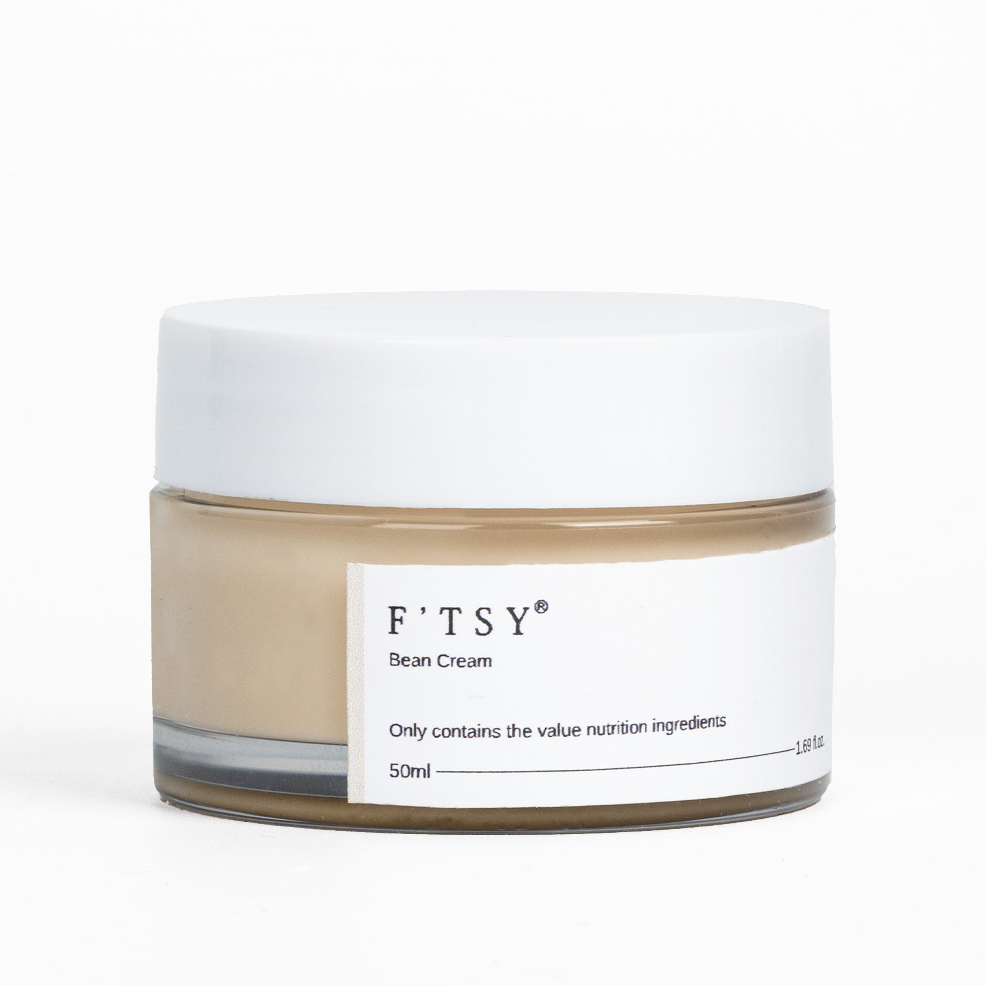 OEM Bean Face Cream Hydrating And Moisturizing Skincare Bean Cream Bran Face Cream For Day And Night Use