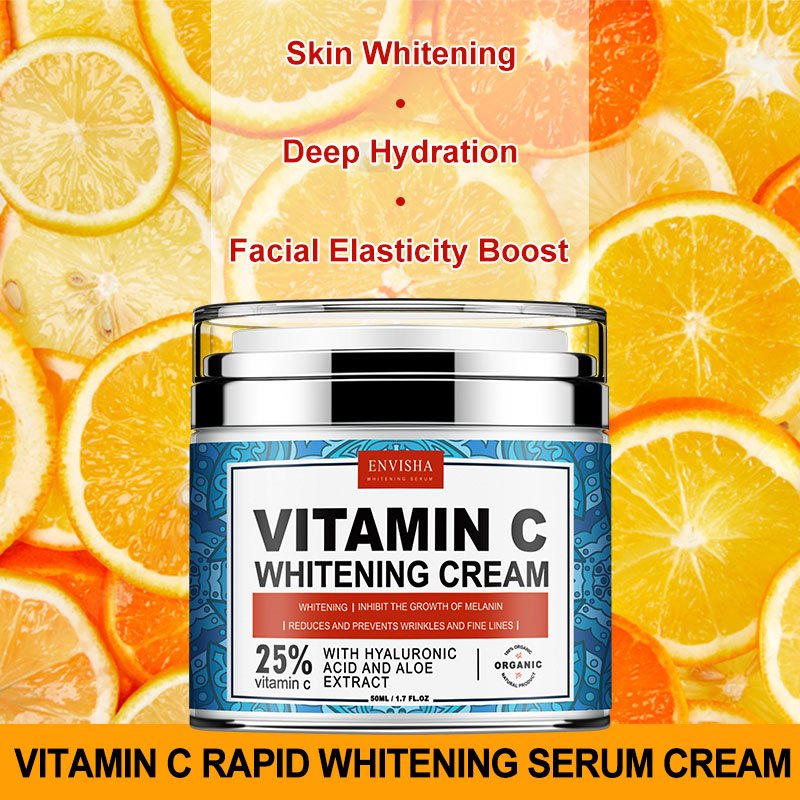 Private Label Vitamin C Beauty Natural Anti Aging Dark Spot Nourishing Whitening Face Cream