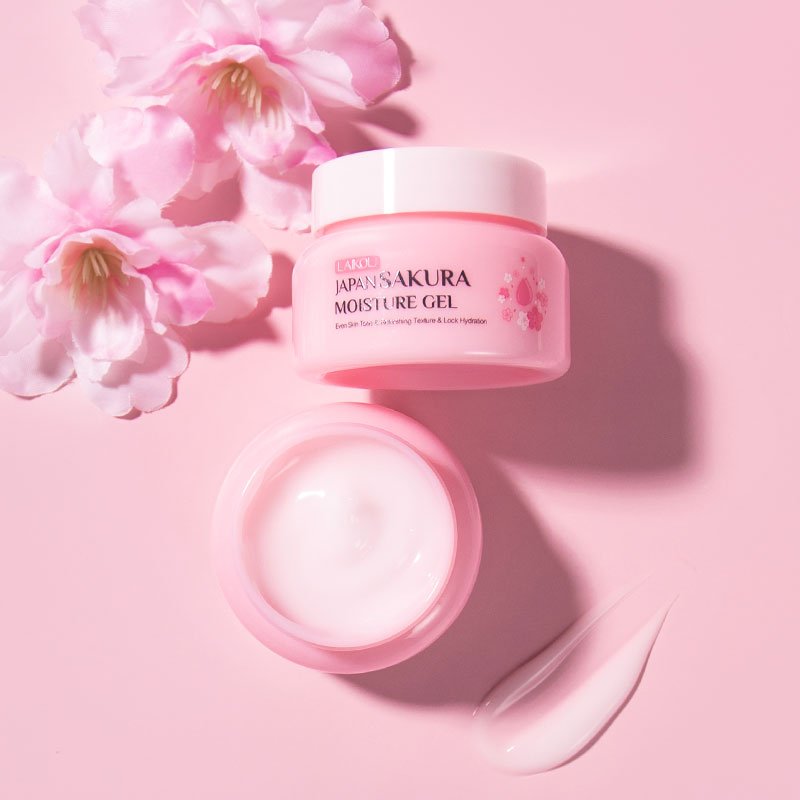 Japan Cherry Blossom Moisturizer Brighten Skin Hydration Reduce Dullness Face Cream