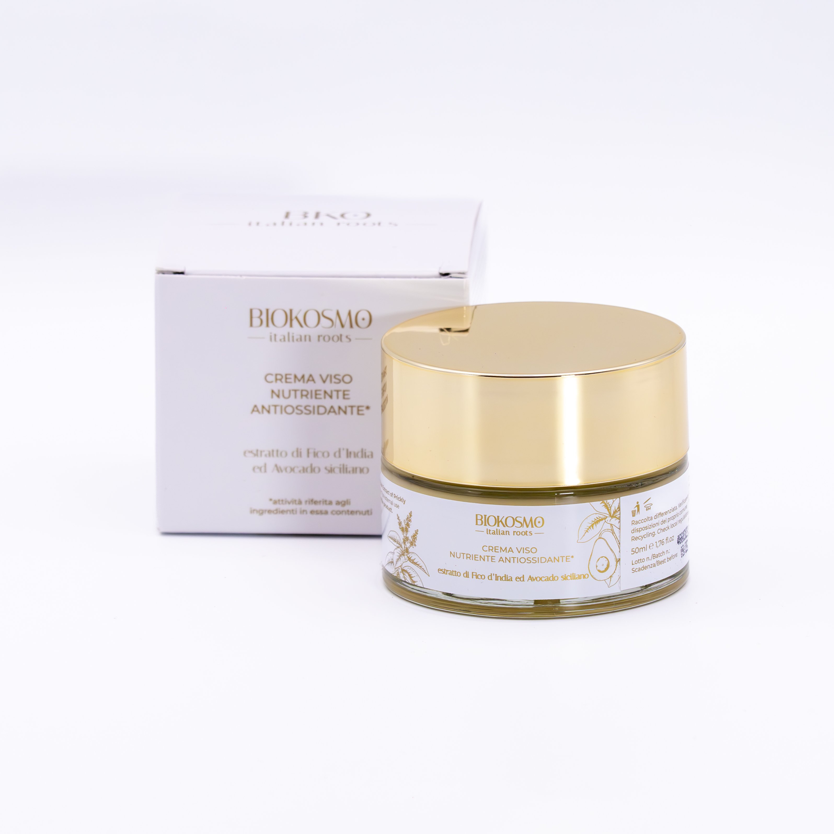 Elite Italian Organic Replenishing Face Cream - 50ml - Ideal for Intensive Moisturization and Skin Nourishment