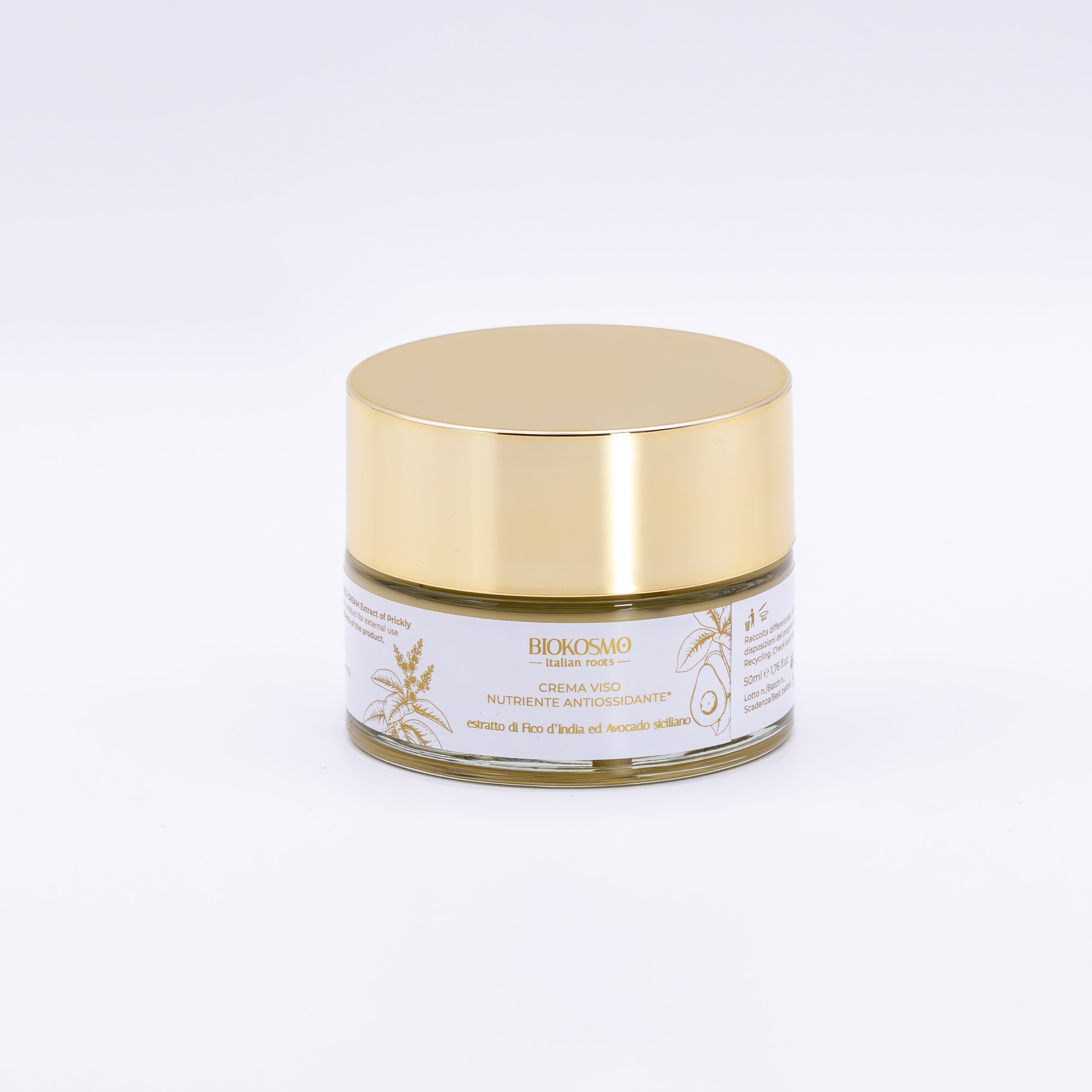 Elite Italian Organic Replenishing Face Cream - 50ml - Ideal for Intensive Moisturization and Skin Nourishment