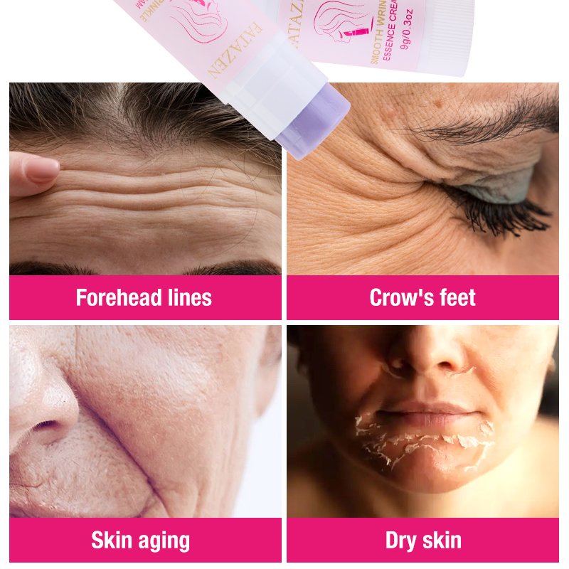 FATAZEN Private Label Smooth skin Smooth Wrinkle Essence Cream Fine lines Moisturizer Wholesale Facial Firm skin Balm Stick