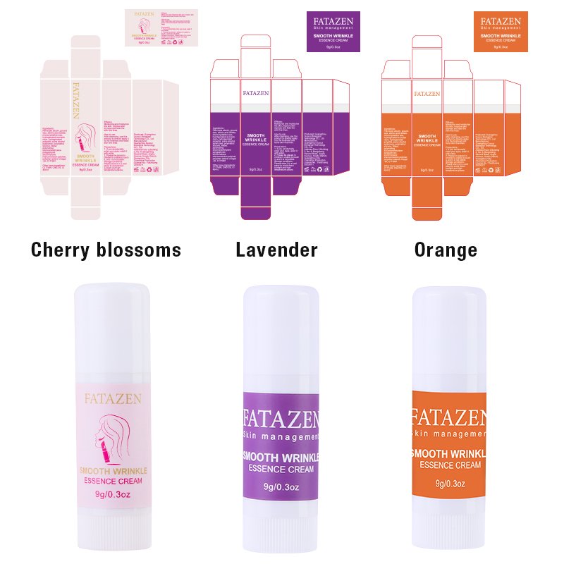FATAZEN Private Label Smooth skin Smooth Wrinkle Essence Cream Fine lines Moisturizer Wholesale Facial Firm skin Balm Stick
