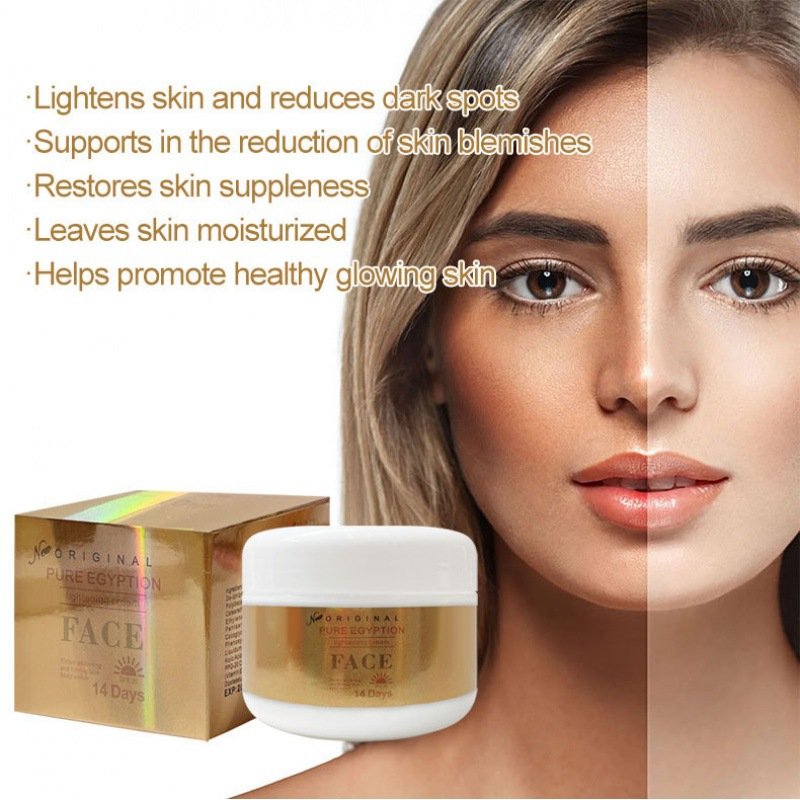 hot selling whitening skin face cream nature cream fast whitening moisturizing skin for black yellow