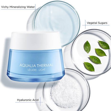 Premium Aqualia Thermal Hydrating Cream Moisturizing Beauty Face Cream 50Ml For Glowing Skin