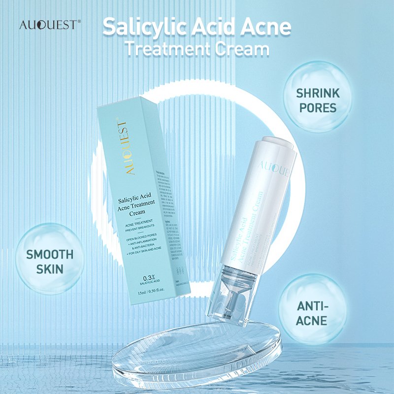 Korean Cosmetics Skin Care Acne Treatment Salicylic Acid Oil Shrink Pores Moisturizing Beauty Face Cream