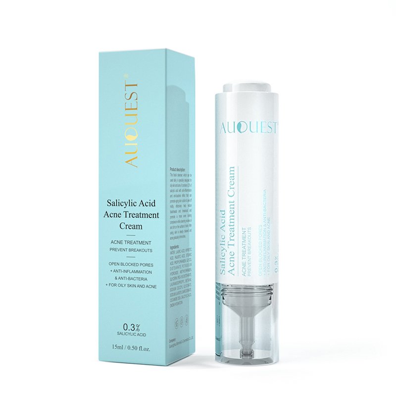 Korean Cosmetics Skin Care Acne Treatment Salicylic Acid Oil Shrink Pores Moisturizing Beauty Face Cream