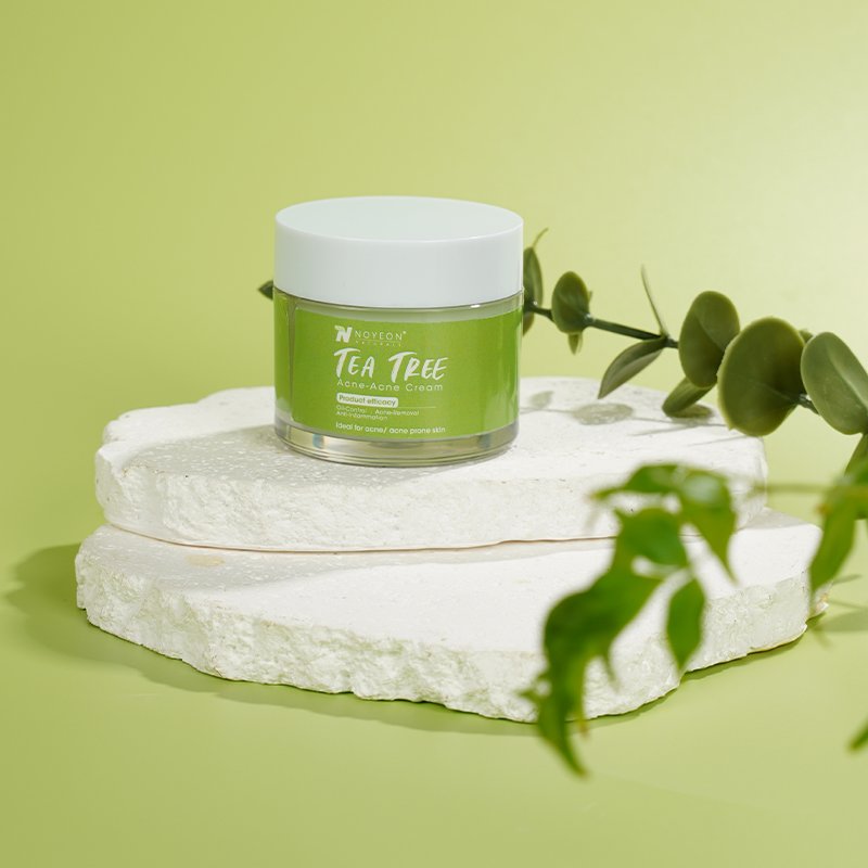 Anti-Aging Tea Tree Essence Cream and Serum Set Pigmentation Correctors & Firming Removes Black Spots and Acne