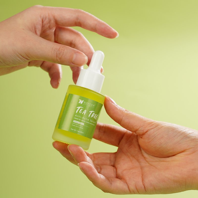 Anti-Aging Tea Tree Essence Cream and Serum Set Pigmentation Correctors & Firming Removes Black Spots and Acne