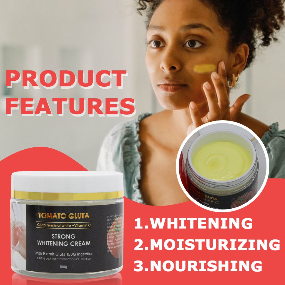 Factory Brightening Moisturizer Face Cream Tomato Gluta Whitening Cream For Face and Body Dark Spots Removal