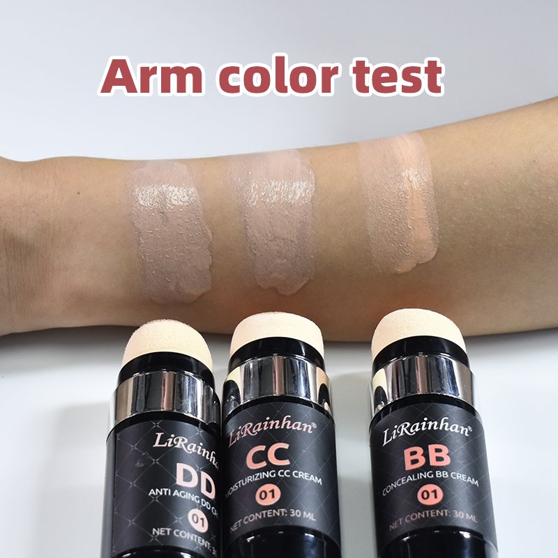 Cosmetic face body liquid foundation korean makeup private label 30ml natural ultra-lightweight sunscreen BB CC Cream