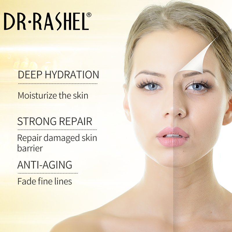 DR RASHEL vitamin A retinol age defying rejuvenation skin care kit anti aging face cleanser eye cream night cream lotion ampoule