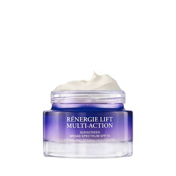 Hyaluronic acid all day moisture and hydration lifted cheekbones 2 in 1 Renergie Lift Multi-action Spf15 Day Cream Gel