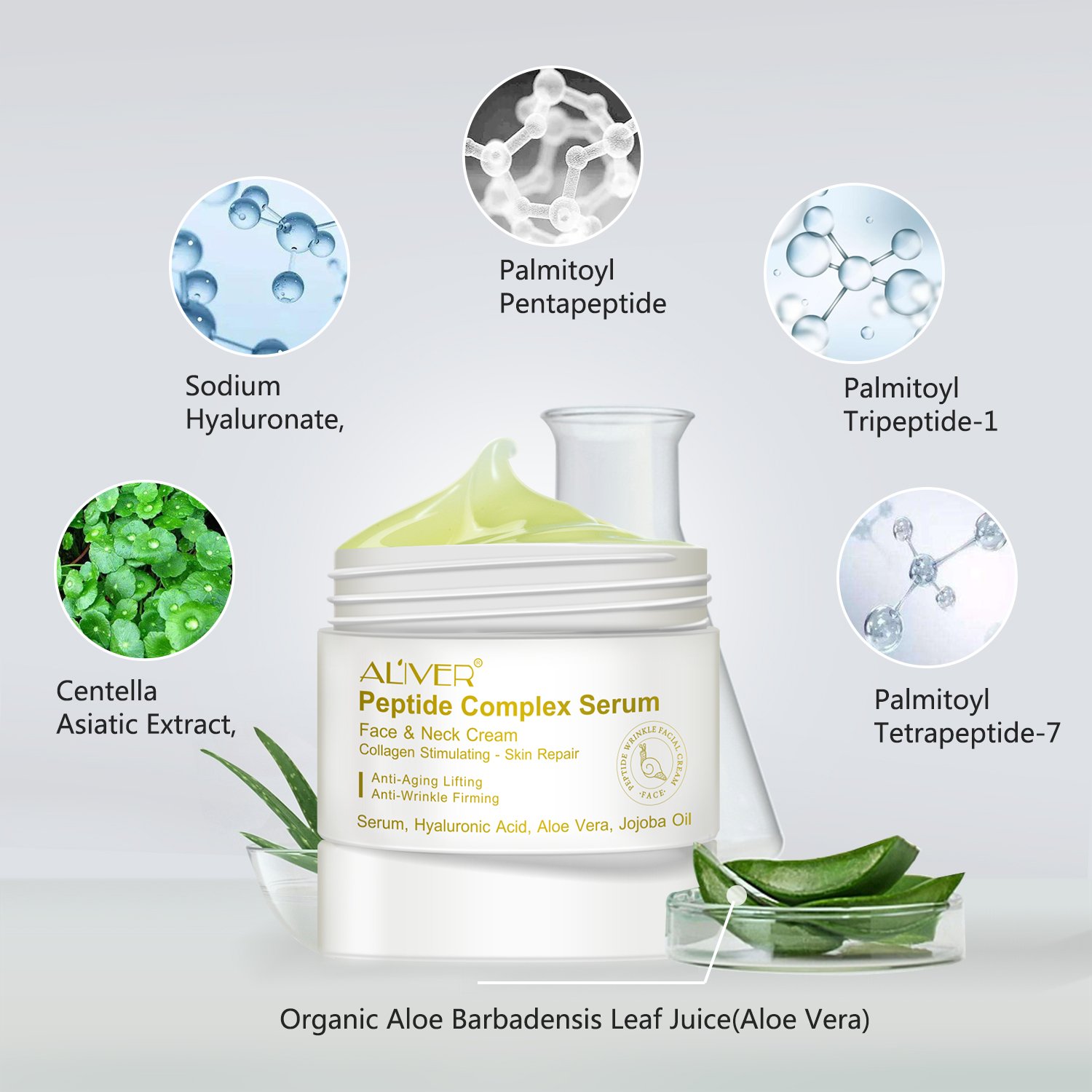 Anti Aging Skin Whitening Tightening Glowing Day Night creme pour le visage Moisturizer Collagen Anti Wrinkle Face Cream