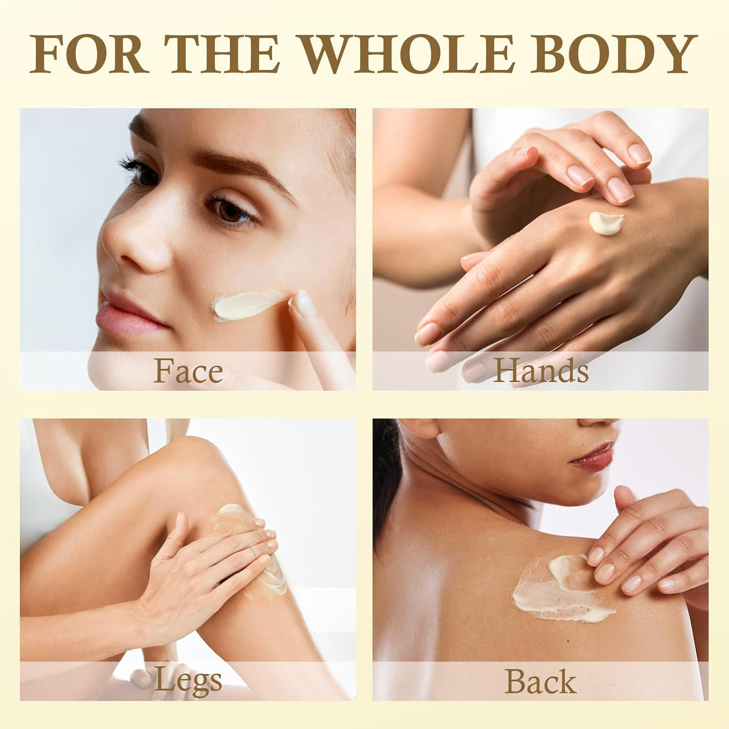Private label skin care beauty Natural Tallow Cream Organic Nourishing Hydrating Moisturizer for face and body