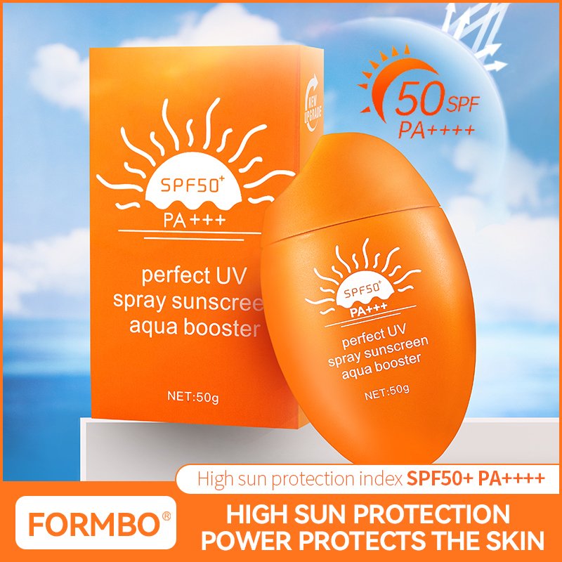 Cross-border Fangbao FORMBO genuine long-lasting facial milk SPF50 UV isolation face cream cosmetic factory trade wholesale.