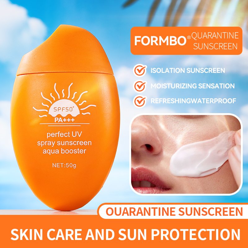 Cross-border Fangbao FORMBO genuine long-lasting facial milk SPF50 UV isolation face cream cosmetic factory trade wholesale.
