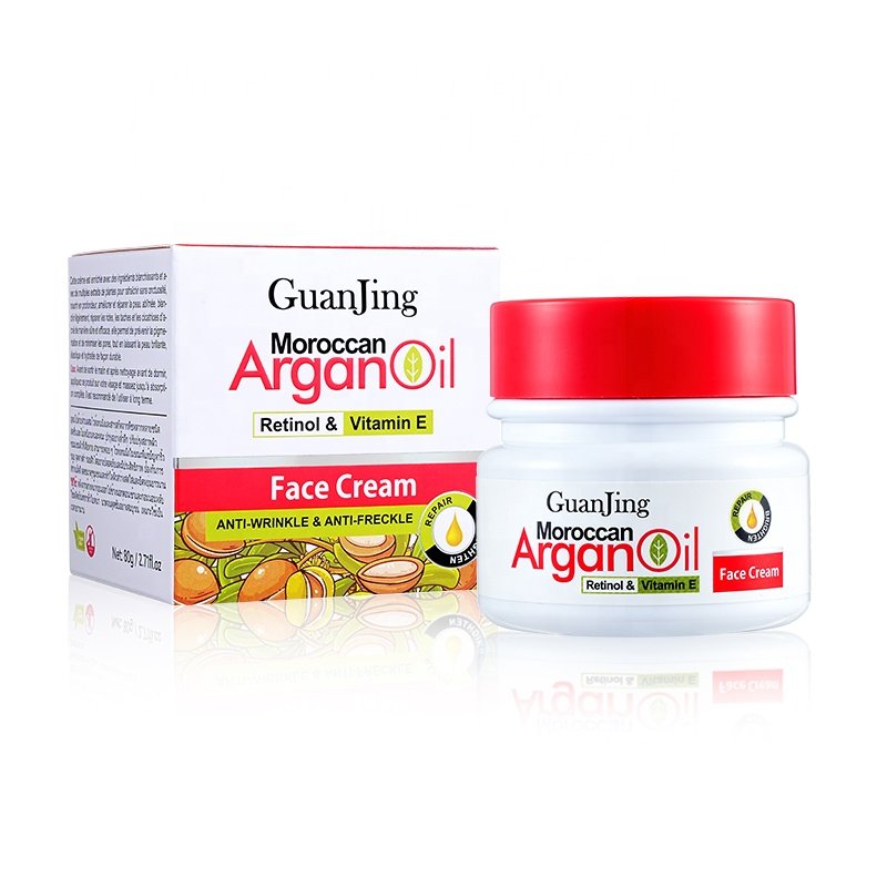 Morocco argan oil amino acids vitamin E face cream skin whitening cream for dark black skin