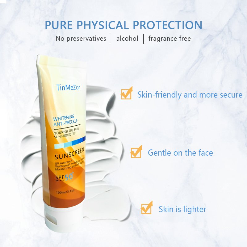 Private label wholesale natural sunscreen stick uv 50 spf sunburn face cream without white cast sunblock