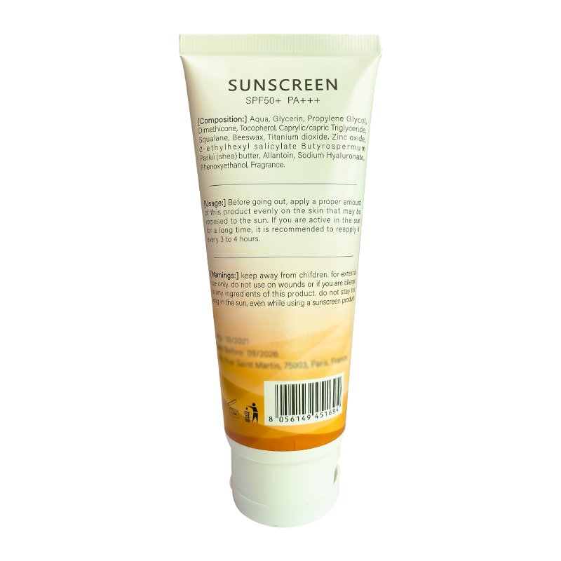 Private label wholesale natural sunscreen stick uv 50 spf sunburn face cream without white cast sunblock