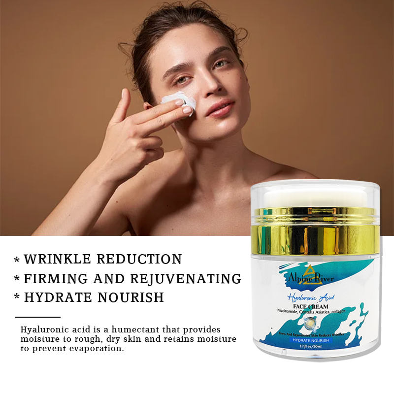 Private Label Alpine River Korea Skin Care Products Natural Organic Vitamin C Niacinamide Skin Moisturizing Face Cream&Lotion