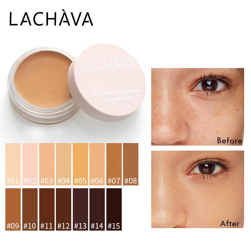 Private Label High Pigment Concealer Creamy Makeup Light Weight Long Lasting Full Coverage OEM Concealer For Face And Body