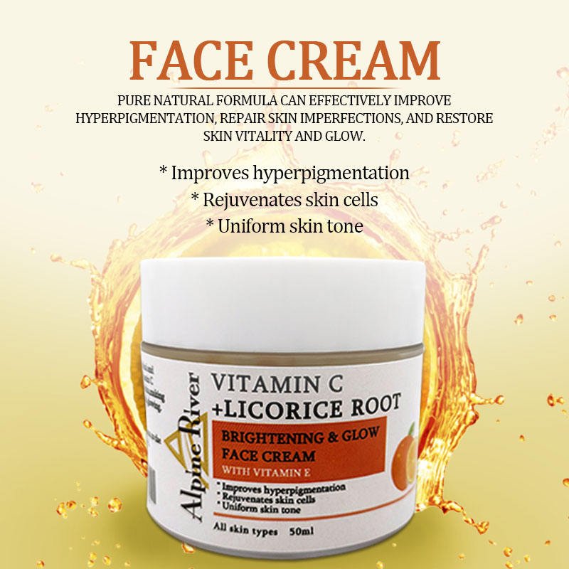 Vitamin C Moisturizing Face Cream Anti-Wrinkle Whitening Facial Cream Anti-aging Nourishing Lotion for face Skin Care Cream