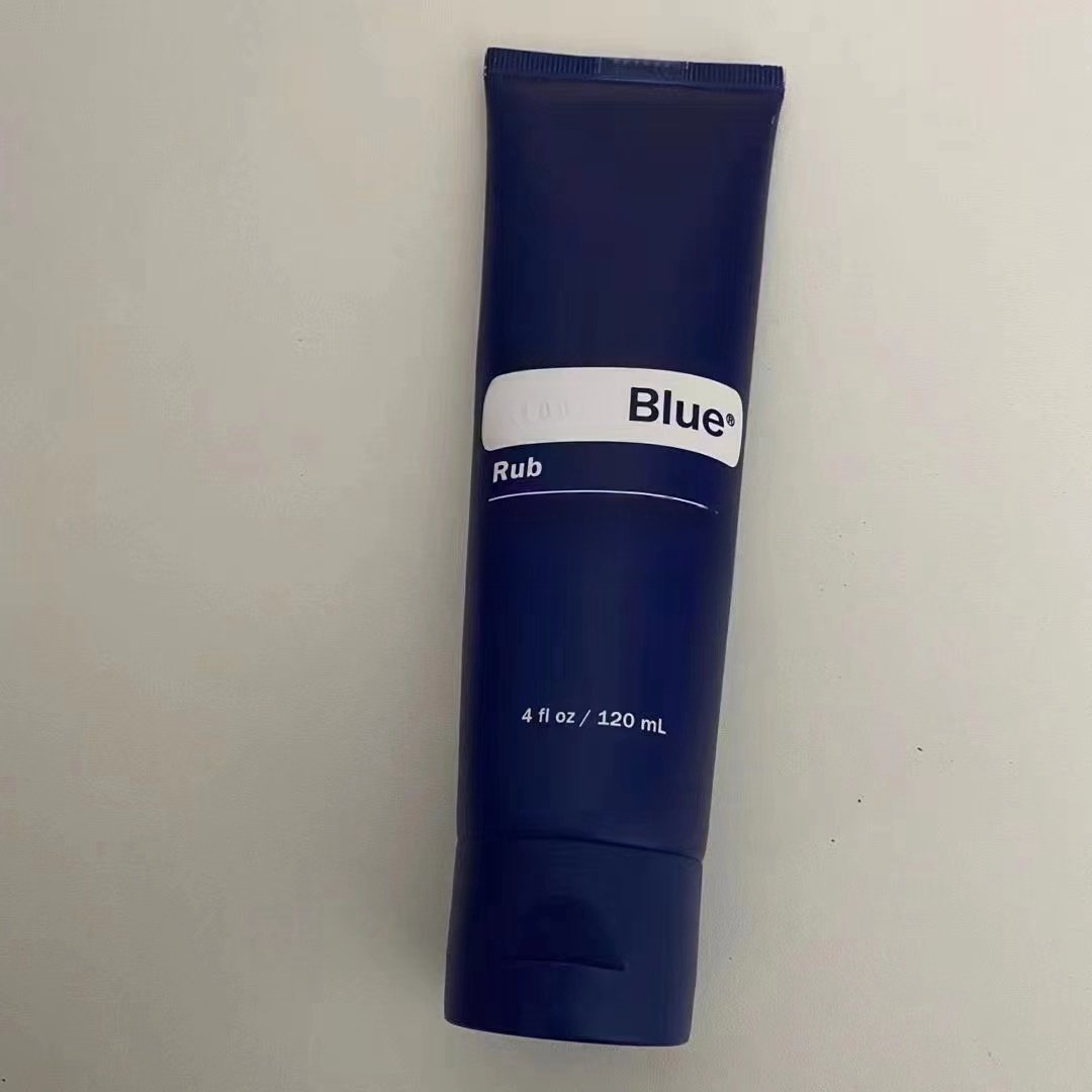 Terr Deep Blue Rub - 4 Oz Cream Face Cream Oil-free Moisturizing Lotion Oil Oge Control Curcumin Refreshing Soothing
