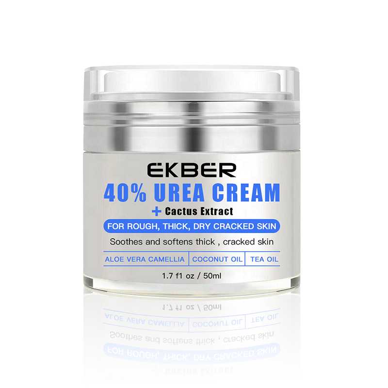 Private Label OEM Face Cream With Urea For Dry Skin Urea 40% Cream Moisturizer Whitening Vitamin E Lotion For Black Skin