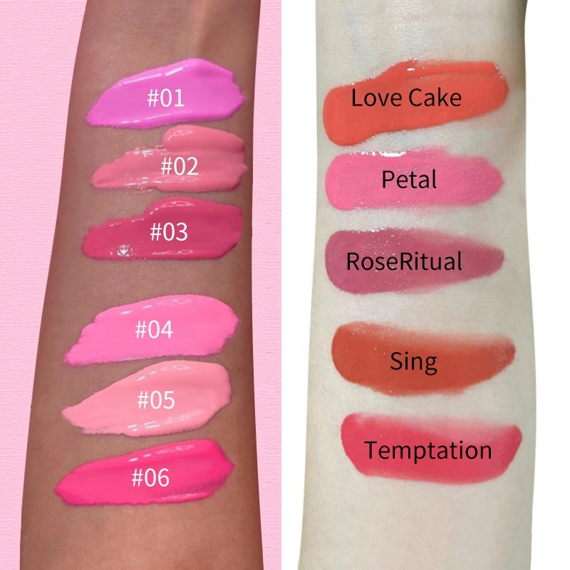 OEM Makeup Cream Blush Plump Cheek Tint Vegan Wholesale High Quality Blusher Soft Squeeze Tube Private Label Liquid Blush