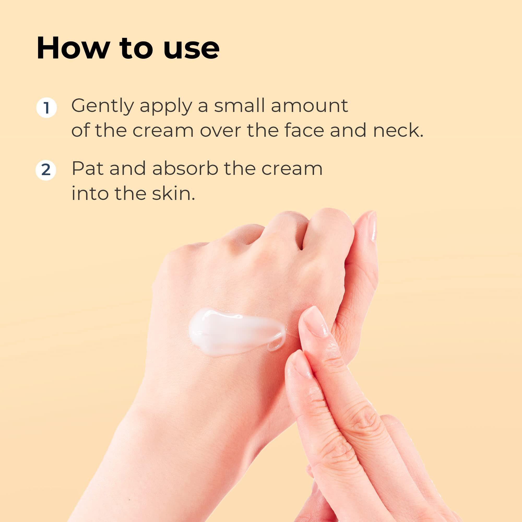 Snail Mucin 92% Repair Cream, Daily Face Gel Moisturizer for Dry Skin, Acne-Prone Skin, Sensitive Skin, Korean Skincare