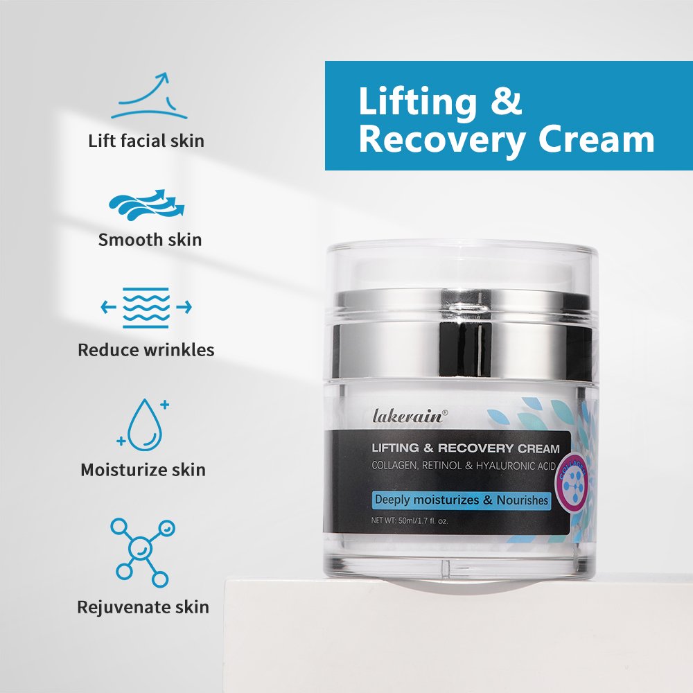 Oem Private Logo Collagen Face Cream For Repairing Smoothing Hydrating Anti Aging Firming Skin Facial Cream