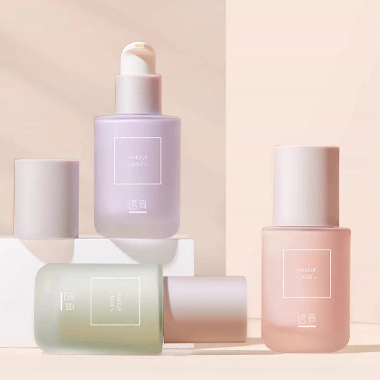 Private Label Custom Korean Cosmetics Neutralizing Uneven Skin Tone Brightening Face Primer Makeup Base Cream with spf