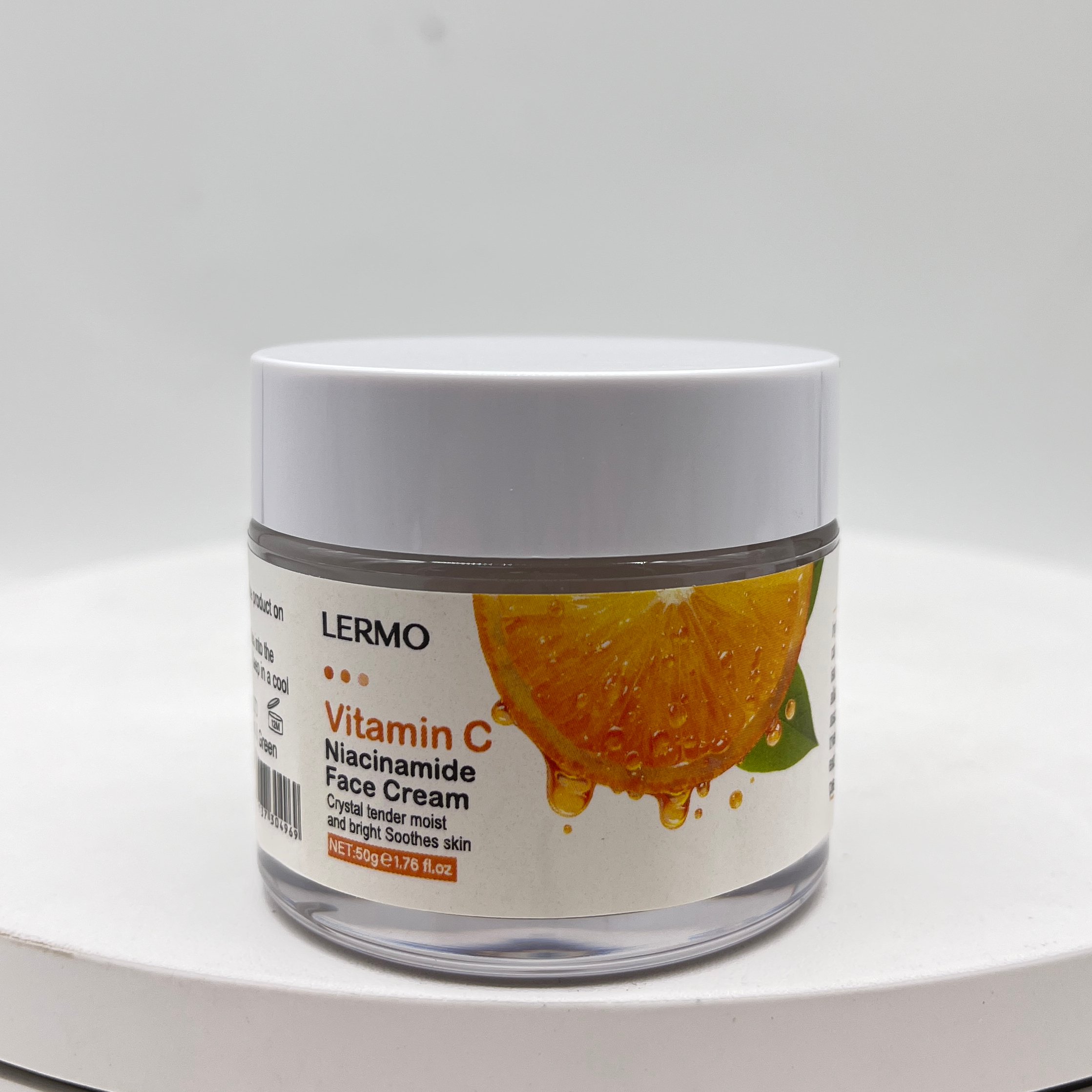 LERMO Natural Organic Vegan Vitamin C Face Moisturizer Facial Cream Anti-wrinkle Moisturizing Lotion