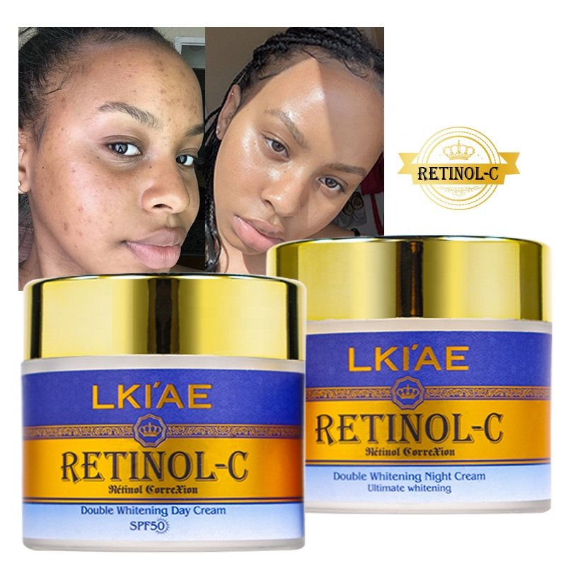 LKIAE New Arrival Whitening X10 Facial Kit Skin Moisturizing Snail & Vitamin C Glowing Brightening Face Cream