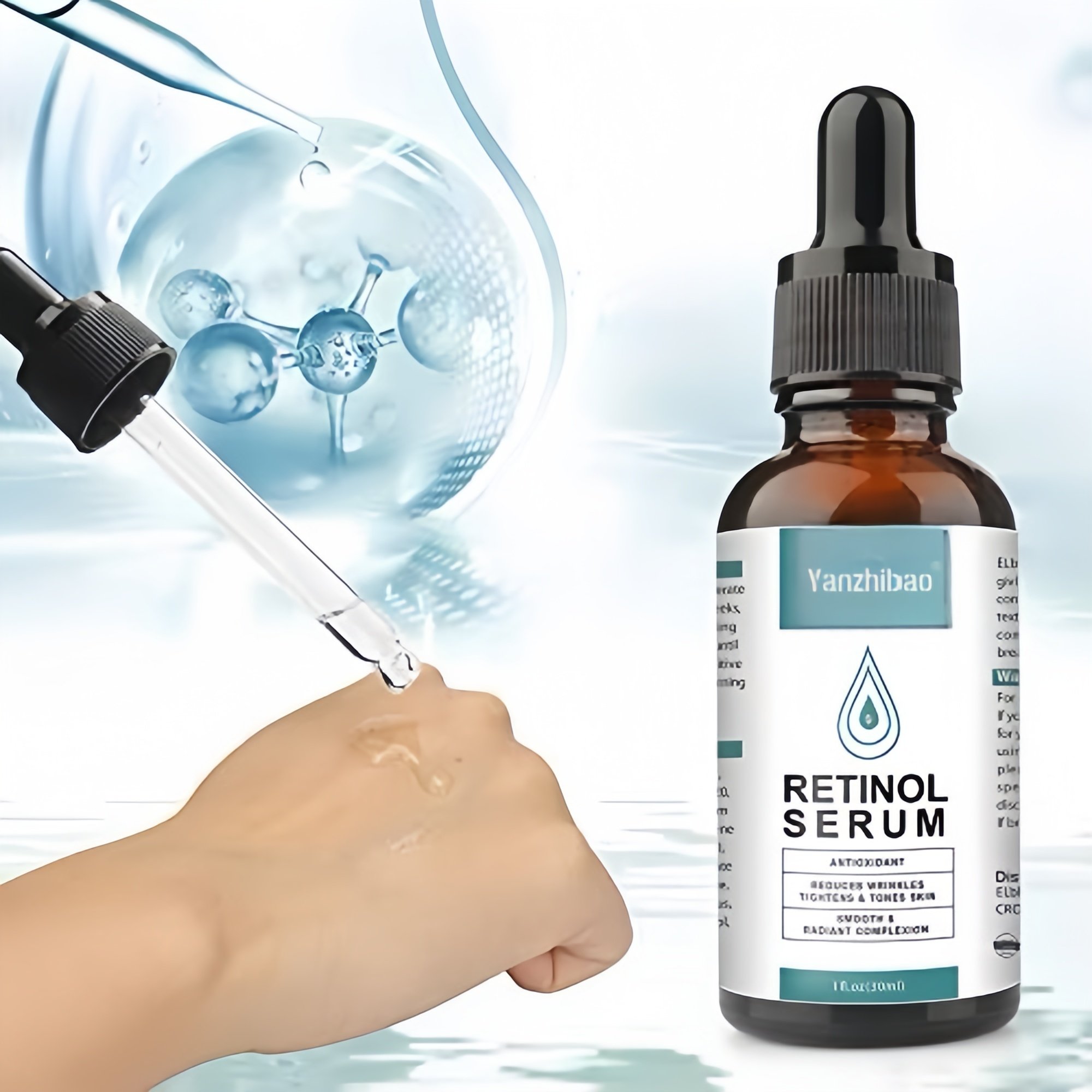Day-Night Anti-Aging Vitamin C Serum for Face with Amino Acids OEM Supply Skin Collagen & Hydrate Plump Facial Cream