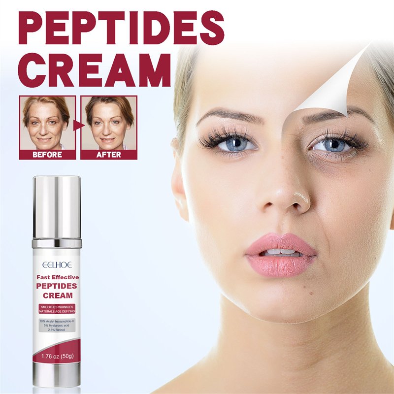 EELHOE fast effective peptides cream firming anti wrinkle retinol vitamin c collagen whitening face cream private label