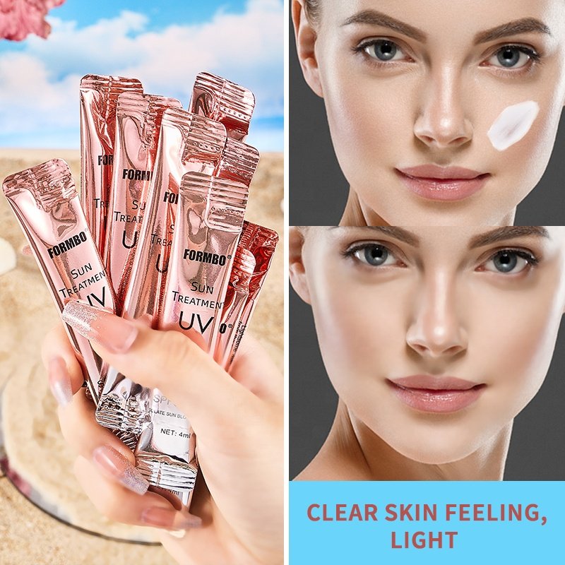 Cross-border Fangbao FORMBO genuine long-lasting facial milk SPF50 UV isolation face cream cosmetic factory trade wholesale.