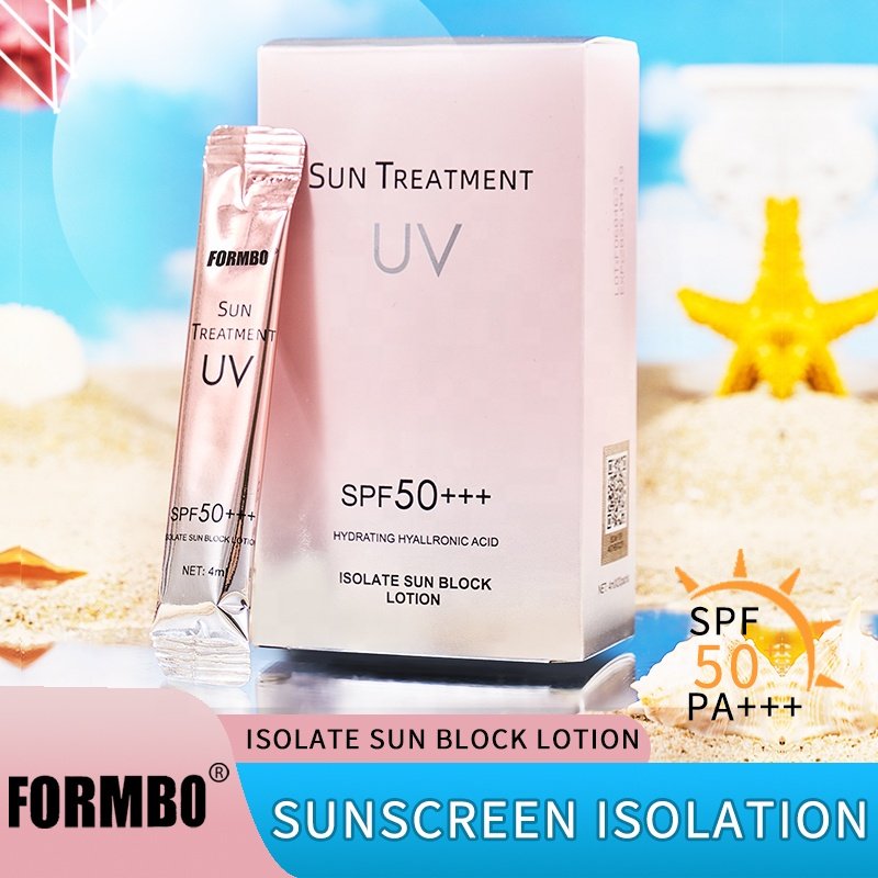 Cross-border Fangbao FORMBO genuine long-lasting facial milk SPF50 UV isolation face cream cosmetic factory trade wholesale.