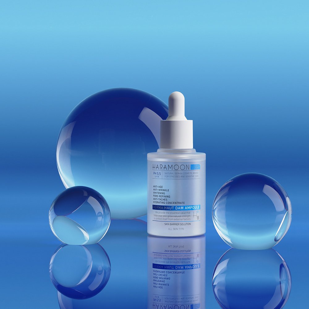 HARAMOON Ampoule Intensive Anit aging Korea Skincare Derma Haut Dam Whitening Aniti-Wrinkle Moisturizing