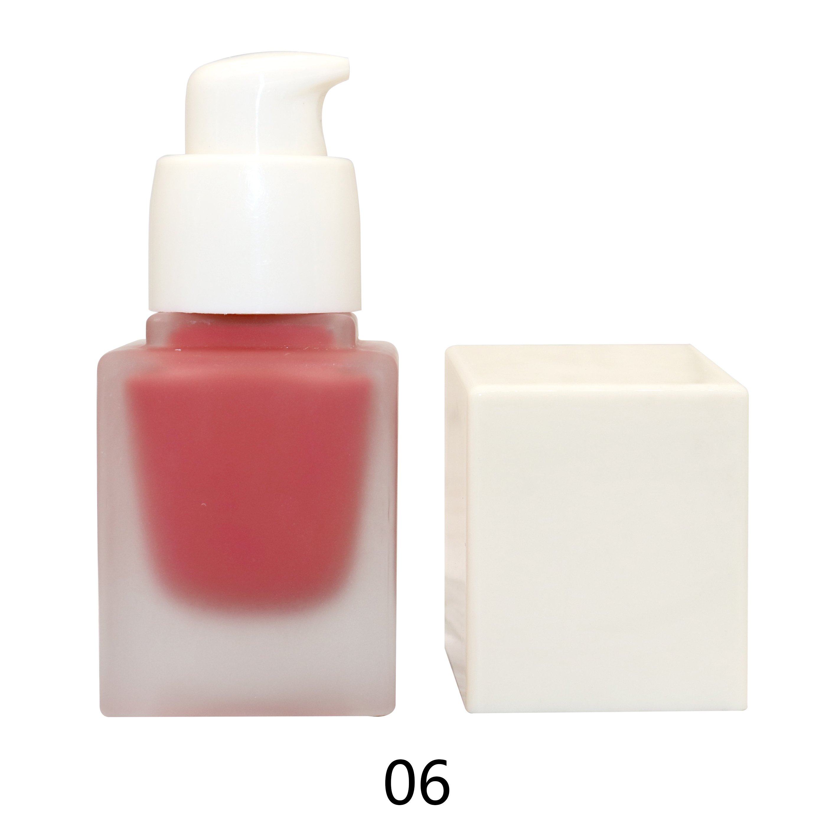 Make Your Brand Vegan Matte Liquid Blush Custom Face Lip Cream Blush Private Label Rose Gold Tint Cruelty Free Liquid Blusher