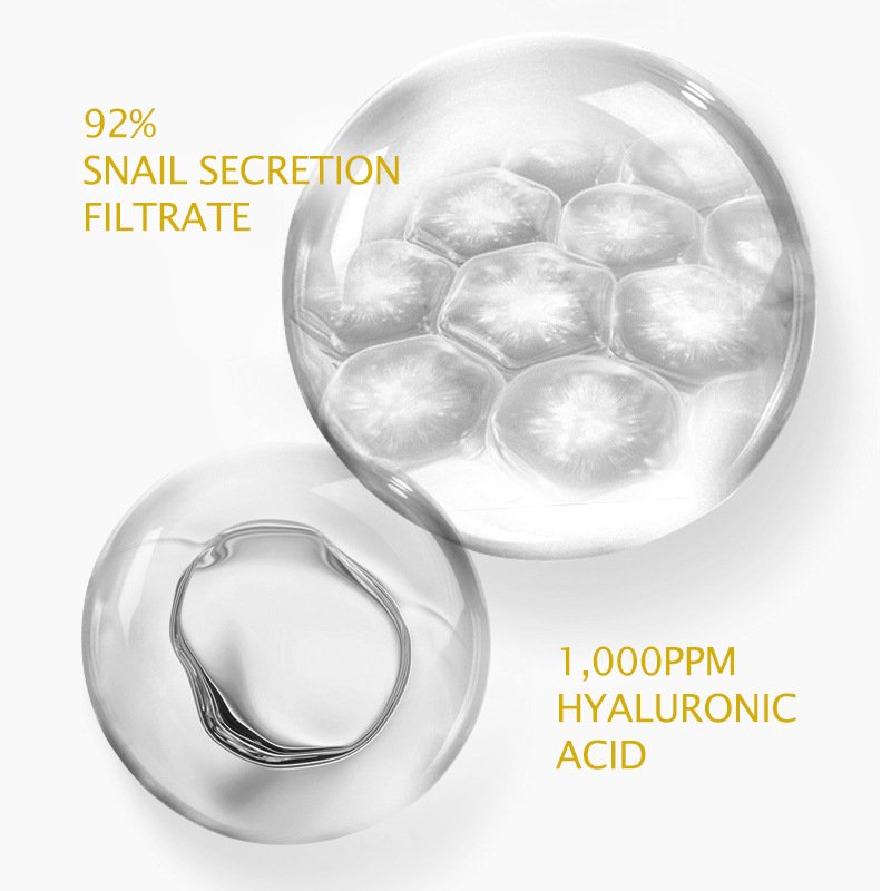 OEM Private label Snail Mucin 92% Repair Facial Cream Natural dry skin acne-prone Daily Sensitive skin Moisturizer Face Cream