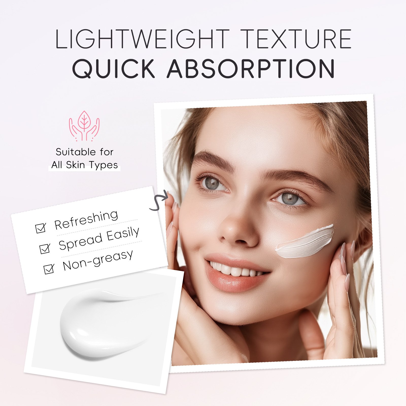 Laikou Japan Sakura Dark Spot Correcting Cream Pore Tightening Skin Tone Brighten Day & Night Hydration Repair Face Cream