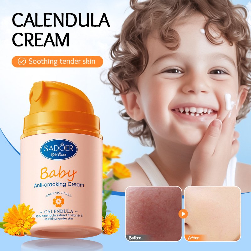Calendula Vitamin E Soothing and Anti chap Cream Children's face cream