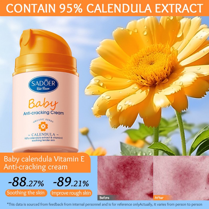 Calendula Vitamin E Soothing and Anti chap Cream Children's face cream